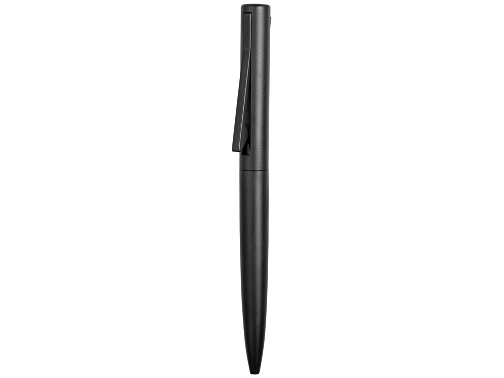 Ручка металлическая шариковая Bevel, черный-1