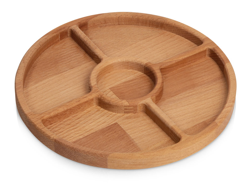 Менажница из бука с пропиткой маслом Delly-0