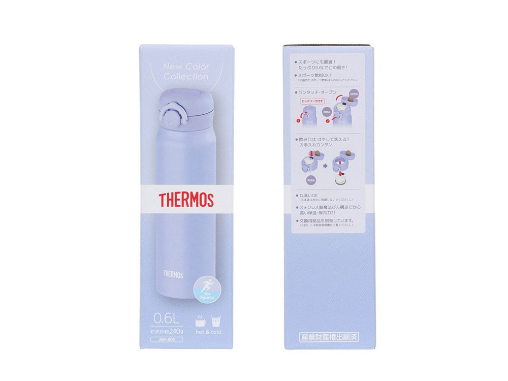 Термос из нерж. стали тм THERMOS JNR-603 BLPL0.6L-11