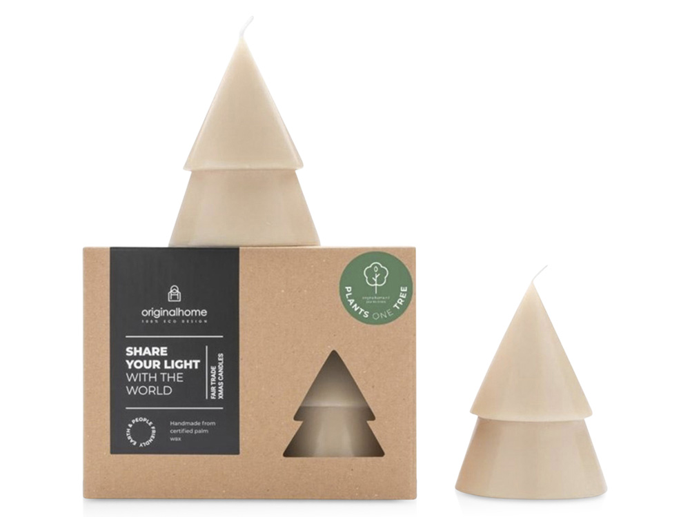 Orginal Home рождественская елочная свеча матча - M - Бежевый-0