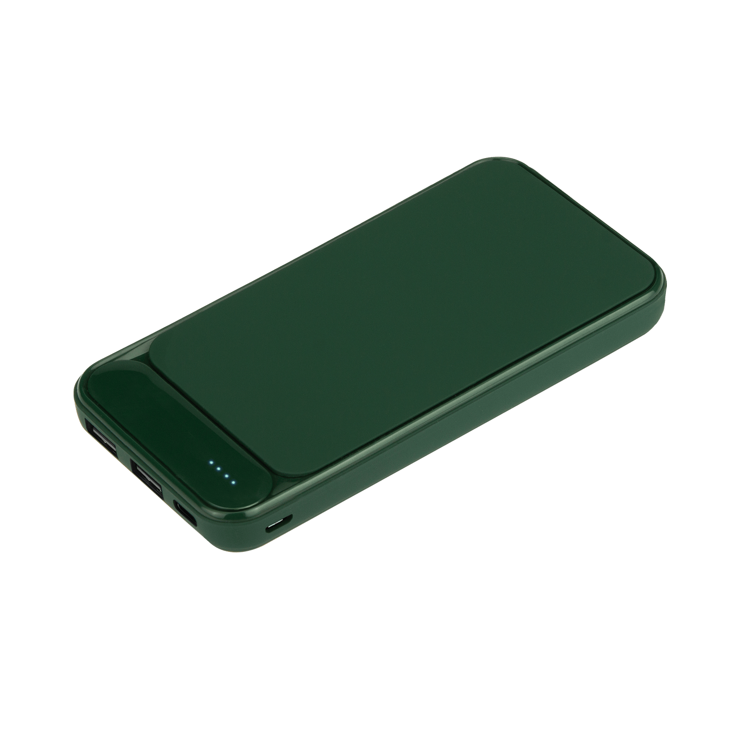 Внешний аккумулятор с подсветкой Старлайт Плюс PB (Starlight Plus PB) 10000 mAh, зеленый-0
