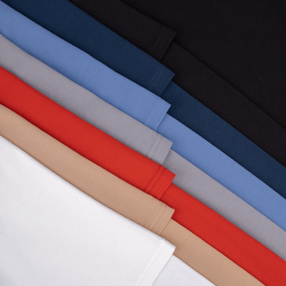 Футболка оверсайз с двойным рукавом Kosmos, молочно-белая-6