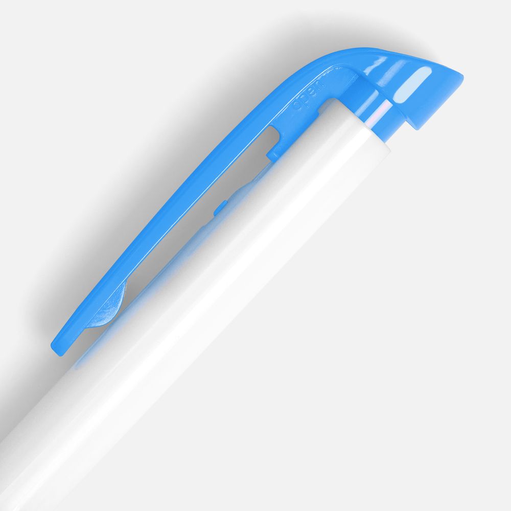 Ручка шариковая Favorite, белая с голубым-3