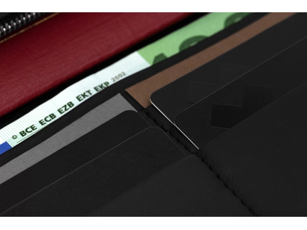 Бумажник Клайд, черный-4