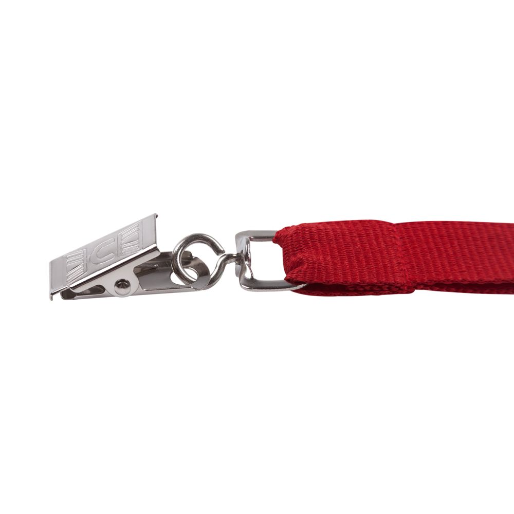 Лента для бейджа Neckband, красная-1
