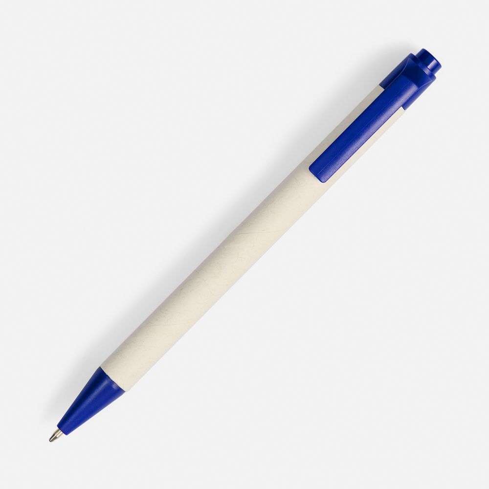 Ручка шариковая MilkMake, синяя-1