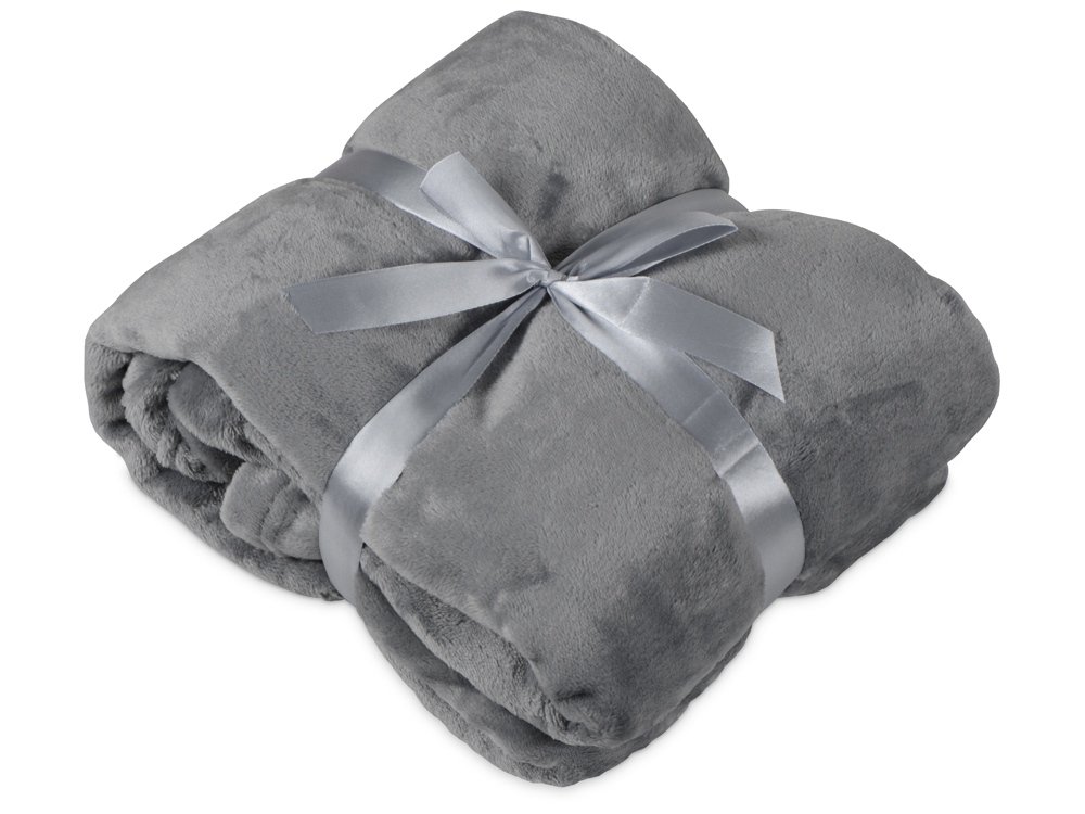 Плед мягкий флисовый Fancy, серый-0