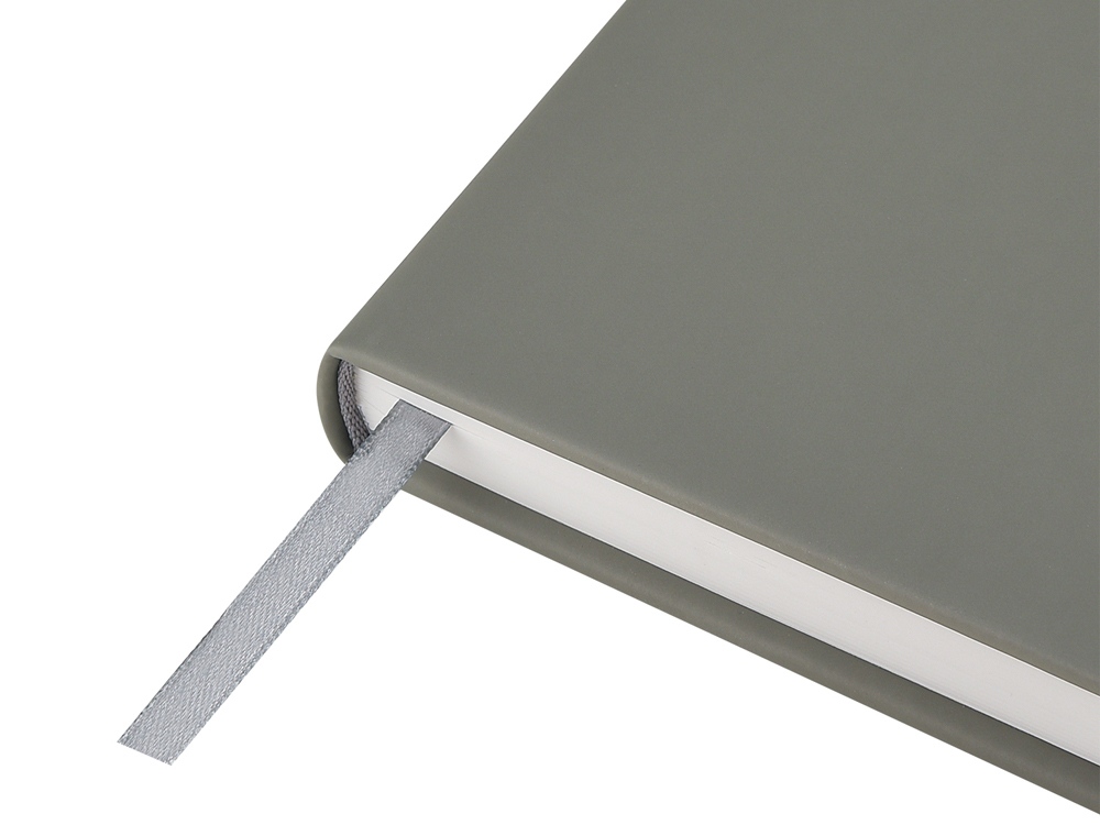 Ежедневник с каменной бумагой недатированный А5 Carrara, серый-5