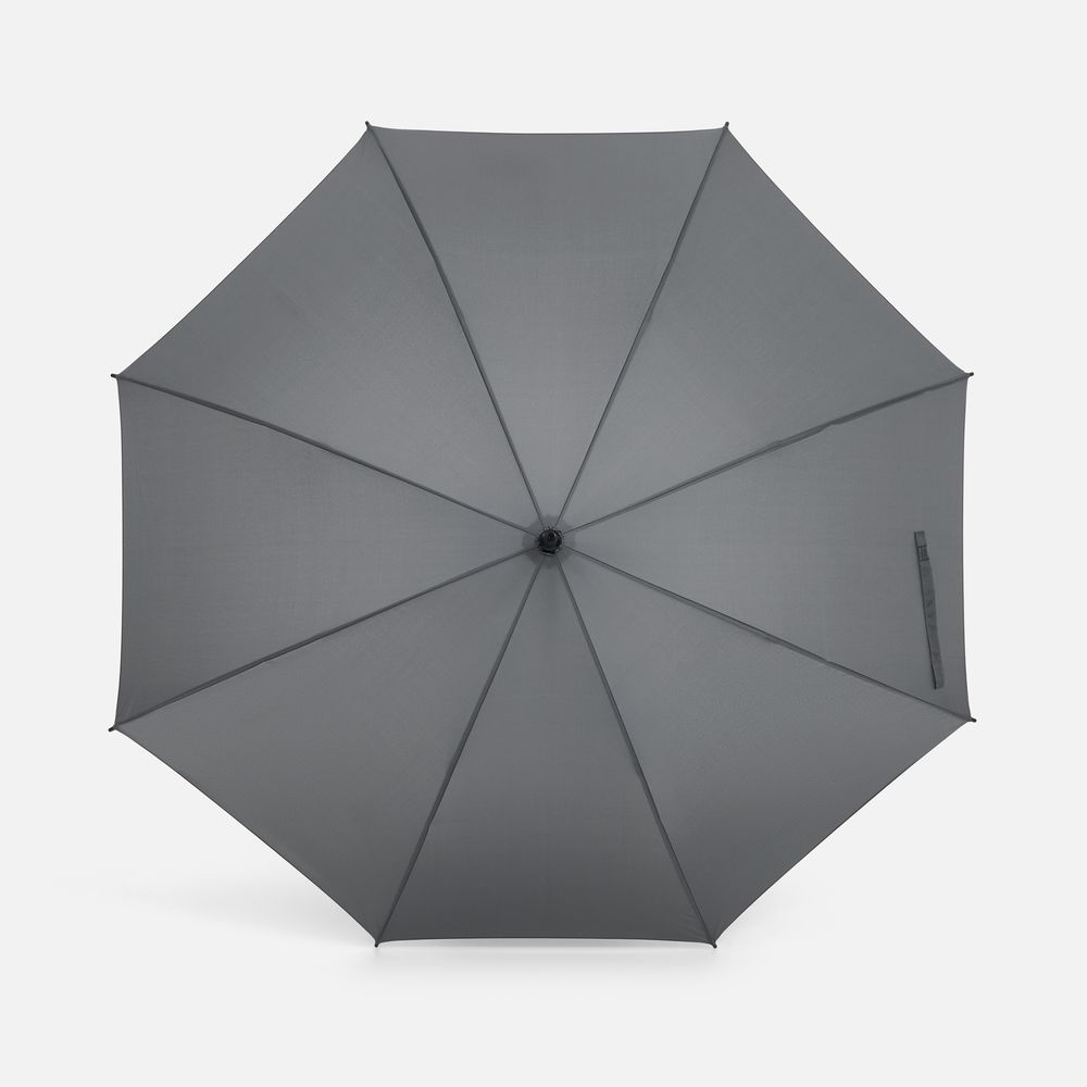 Зонт-трость Simple Golf, серый-1