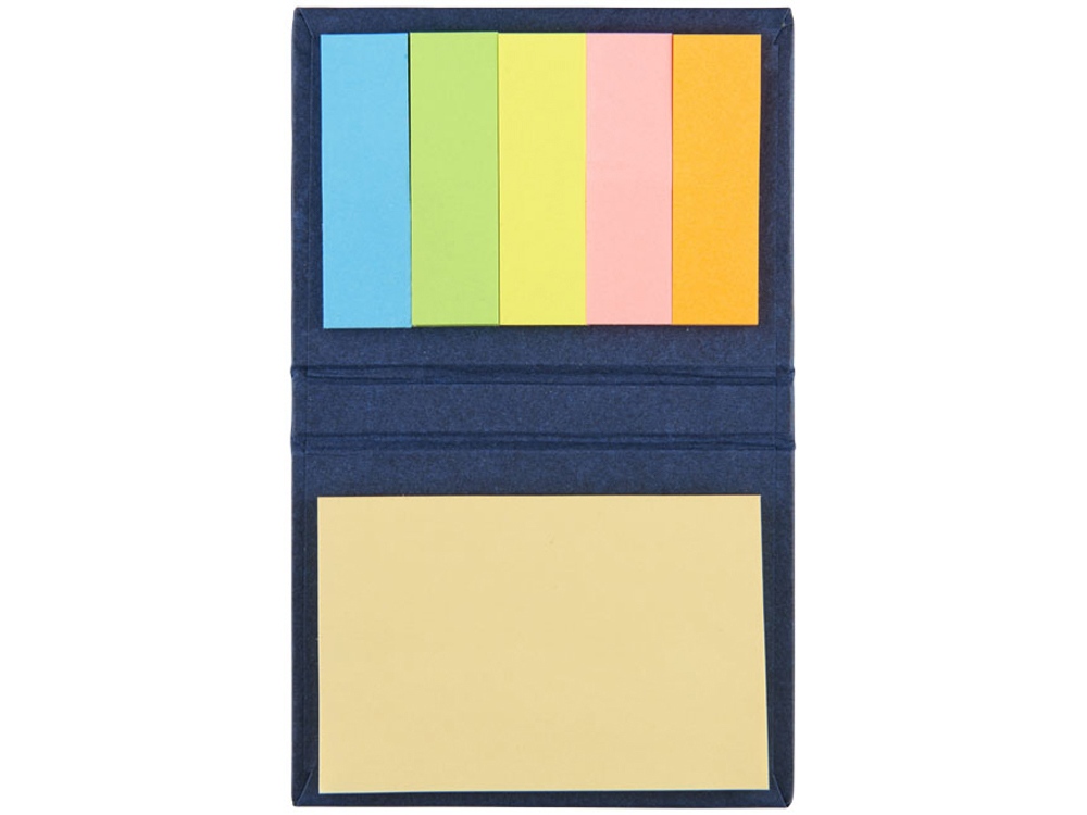 Небольшой комбинированный блокнот, синий-3