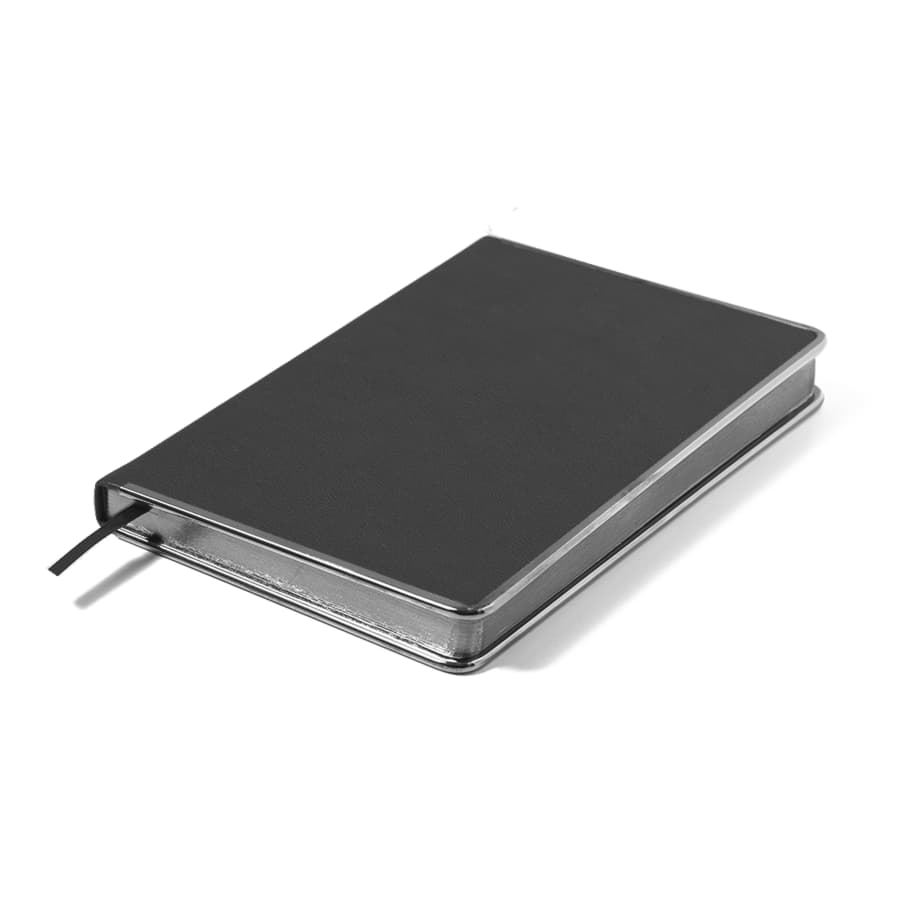 Ежедневник недатированный Montrose, формат А5, в линейку, темно-серый-3