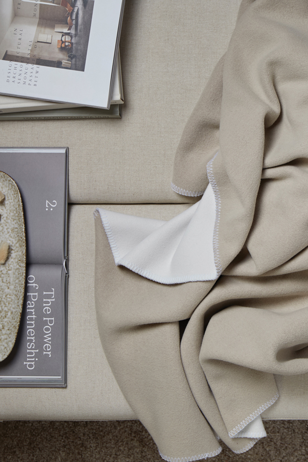 Плед VINGA Moulton из rPET GRS, 320 г/м², 130х170 см-6