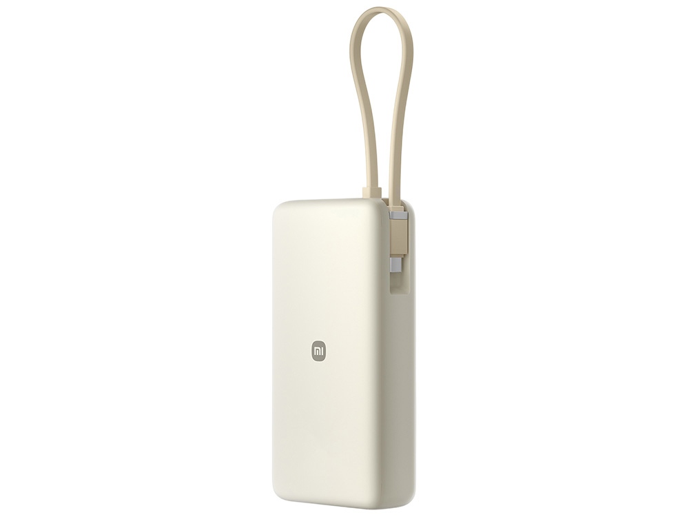 Внешний аккумулятор со встроенным кабелем Xiaomi 67W Power Bank 20000 (Integrated Cable) Tan-5