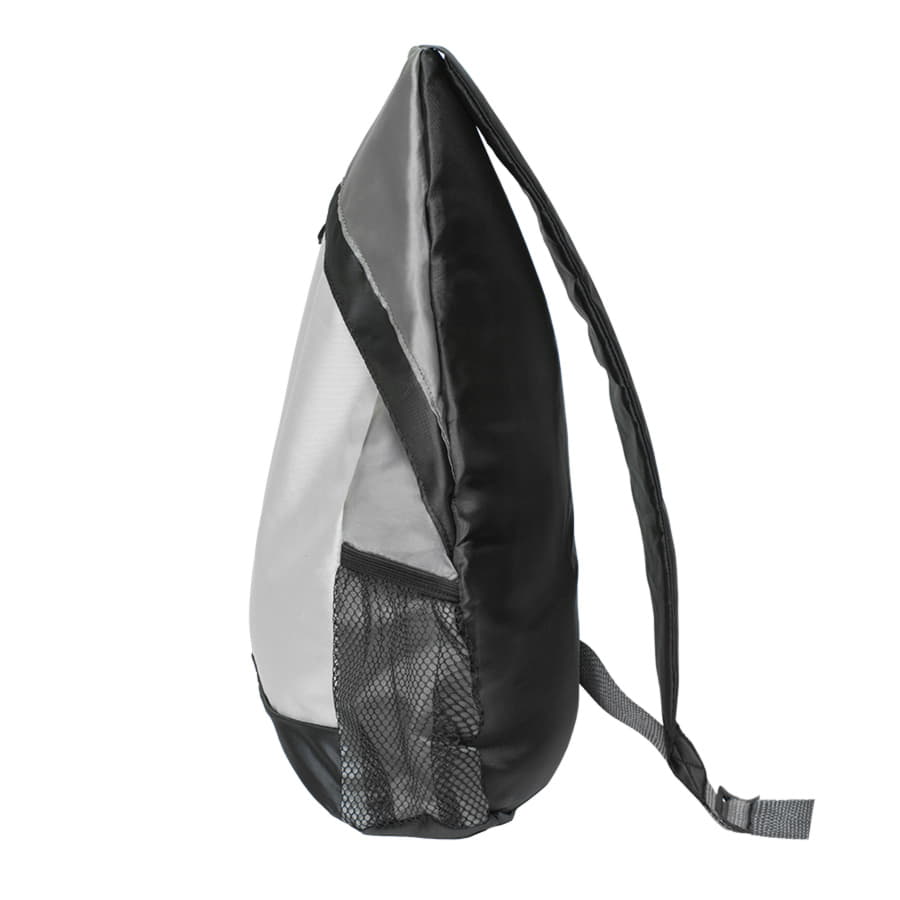 Рюкзак Pick, белый/серый/чёрный, 41 x 32 см, 100% полиэстер 210D, белый-2