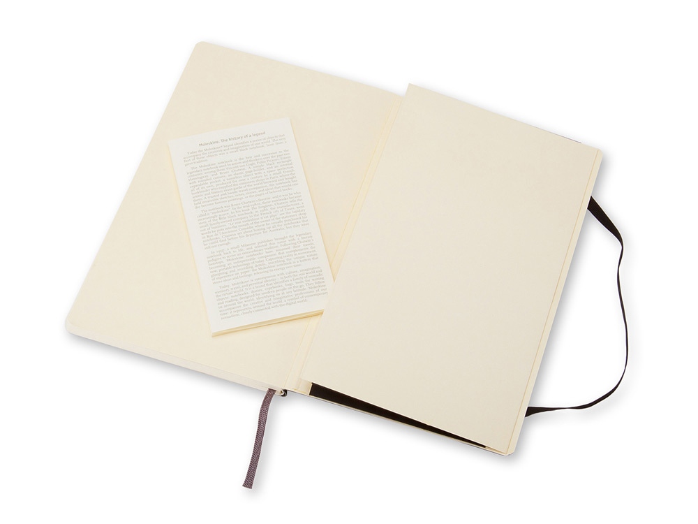 Записная книжка Moleskine Classic Soft (нелинованный), Pocket (9х14 см), черный-3