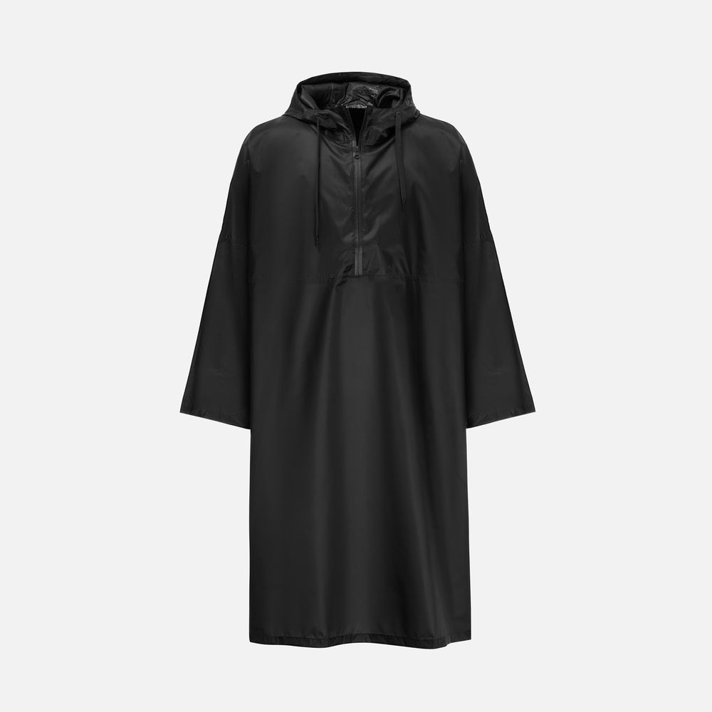 Дождевик-анорак R1, черный-1