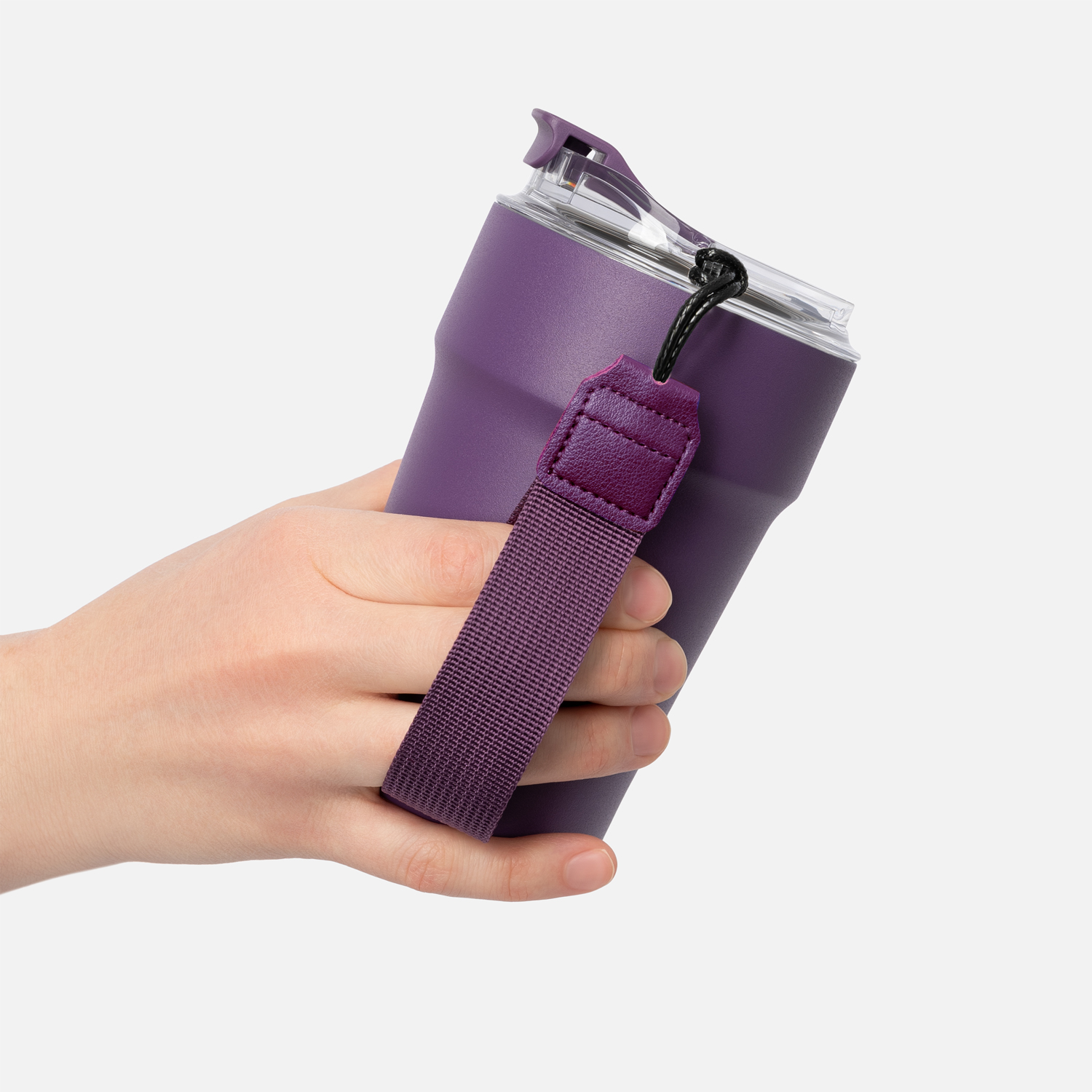 Термокружка вакуумная Monaco, фиолетовая-8