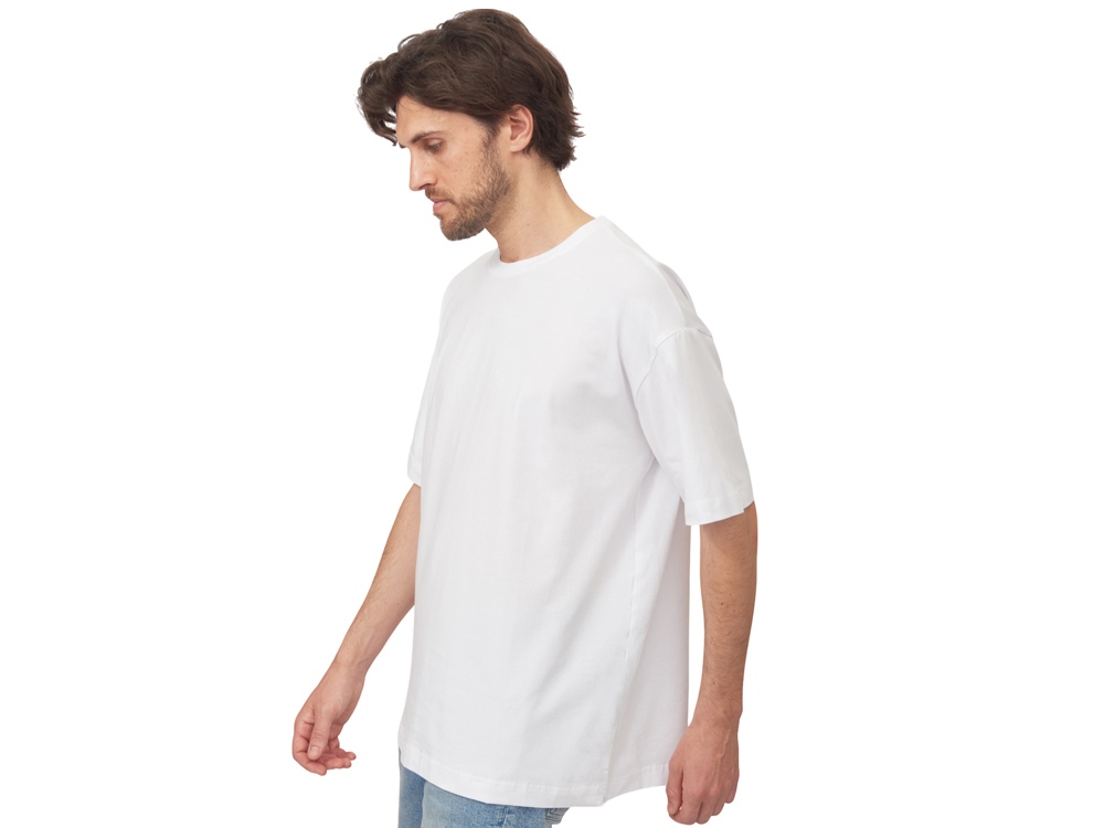 Футболка оверсайз Vienna унисекс , белый-3