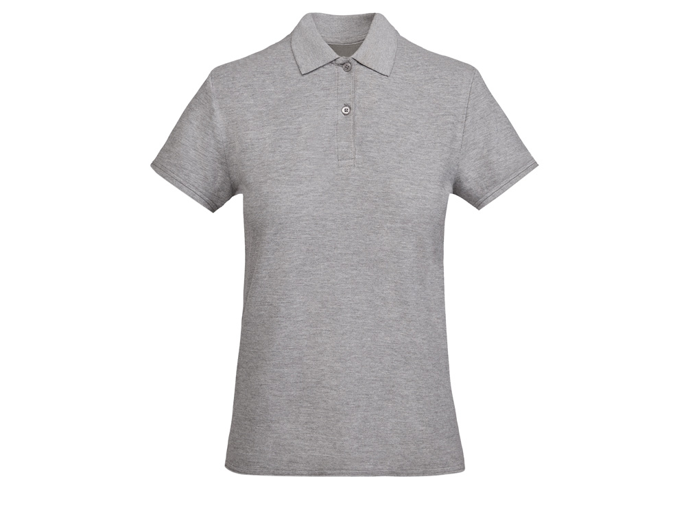 Рубашка поло Prince женская, серый меланж-1