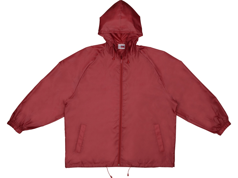 Ветровка Promo мужская с чехлом, красный-4