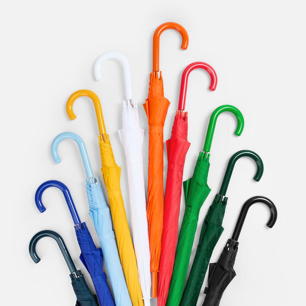 Зонт-трость Promo, белый-3