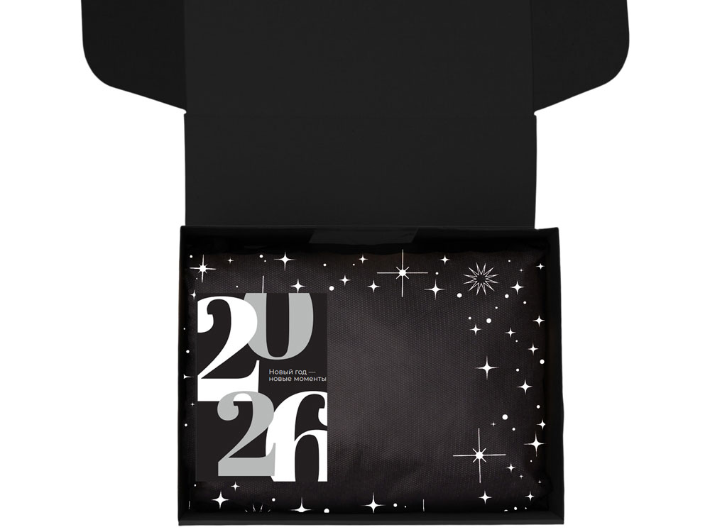 Подарочный набор с туркой, кофе и термокружкой, серый-2