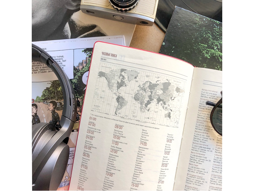 Ежедневник недатированный  А5 LONDON, черный-8