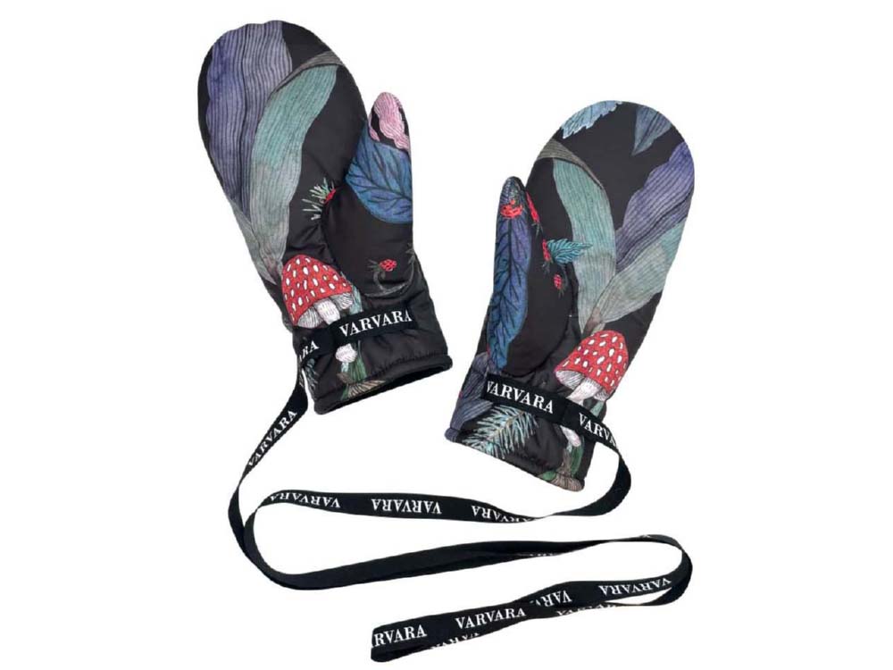 Варежки Зайцы. Varvara-0