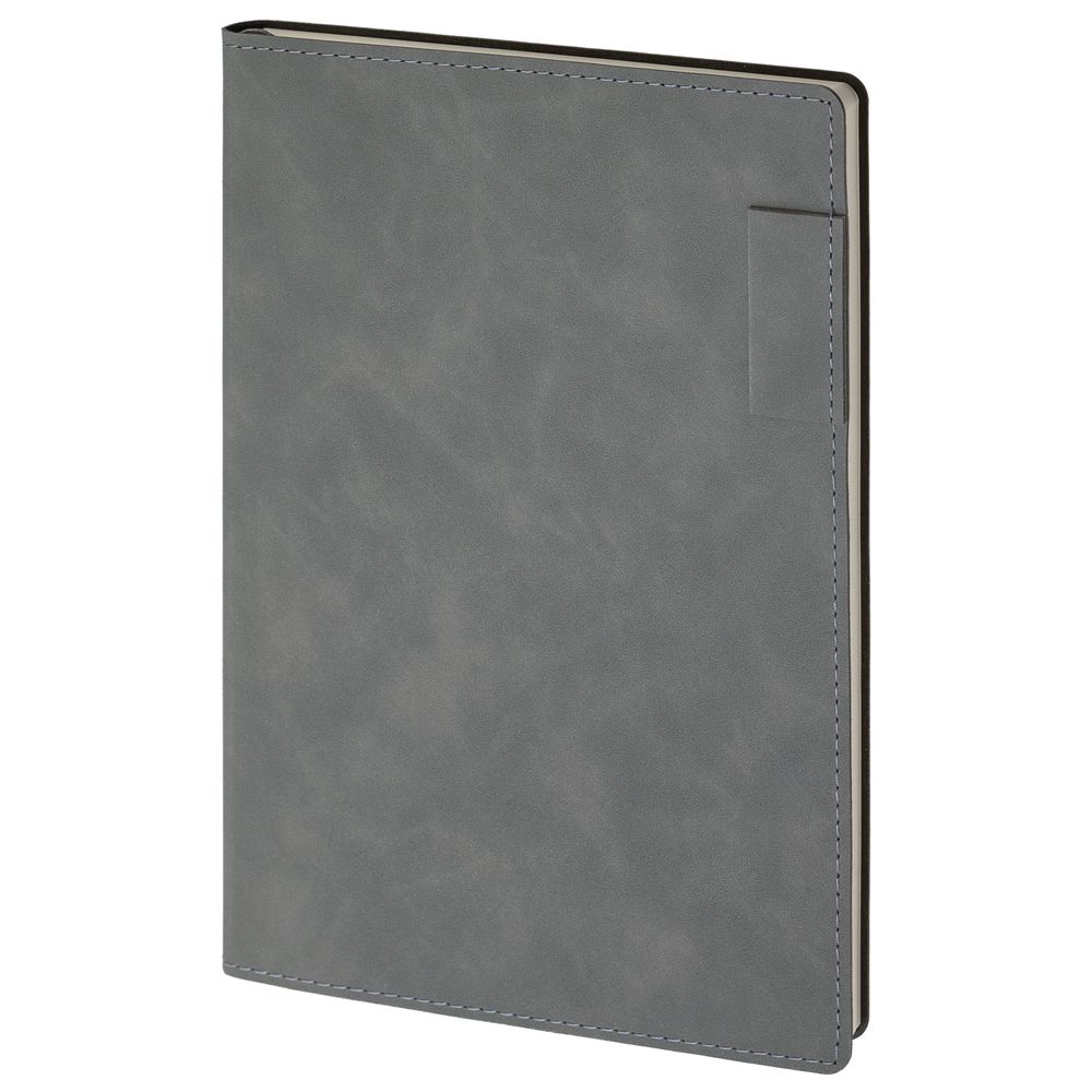 Ежедневник Lable Touch, недатированный, темно-серый-1