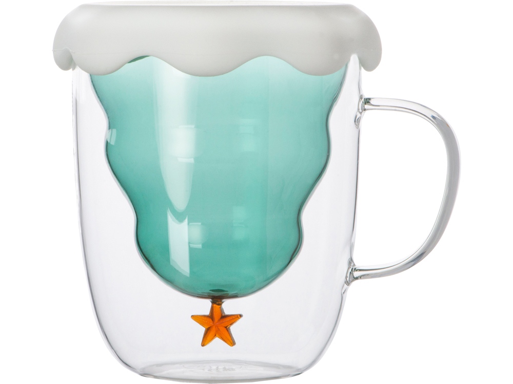 Кружка с двойными стенками с елочкой внутри Winter Wonderland-3