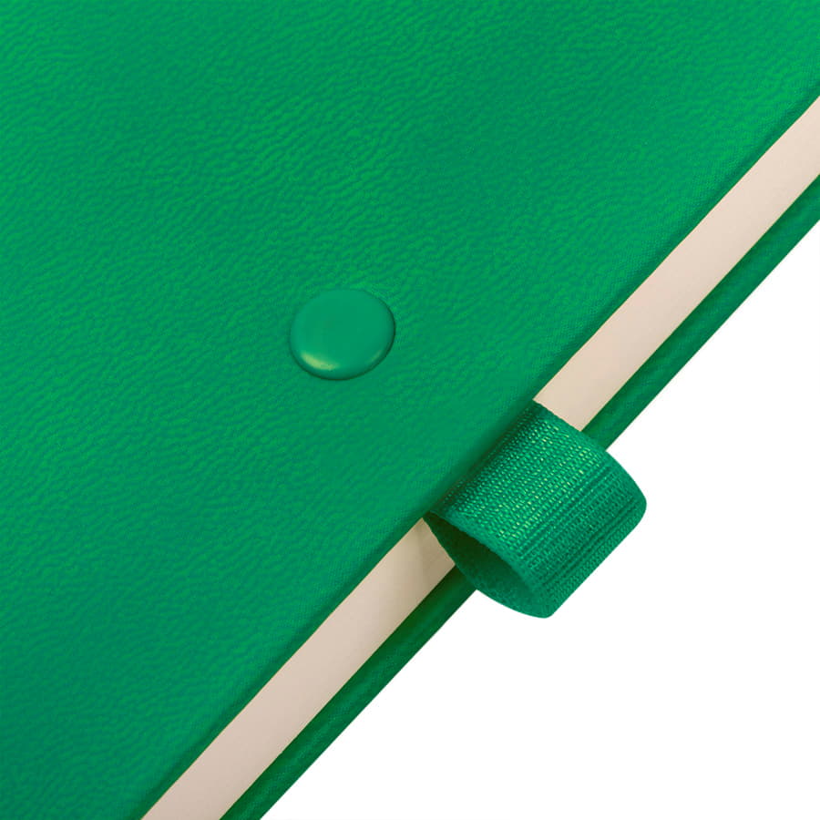 Ежедневник недатированный HAMILTON, A5, ярко-зеленый, кремовый блок, зеленый-11