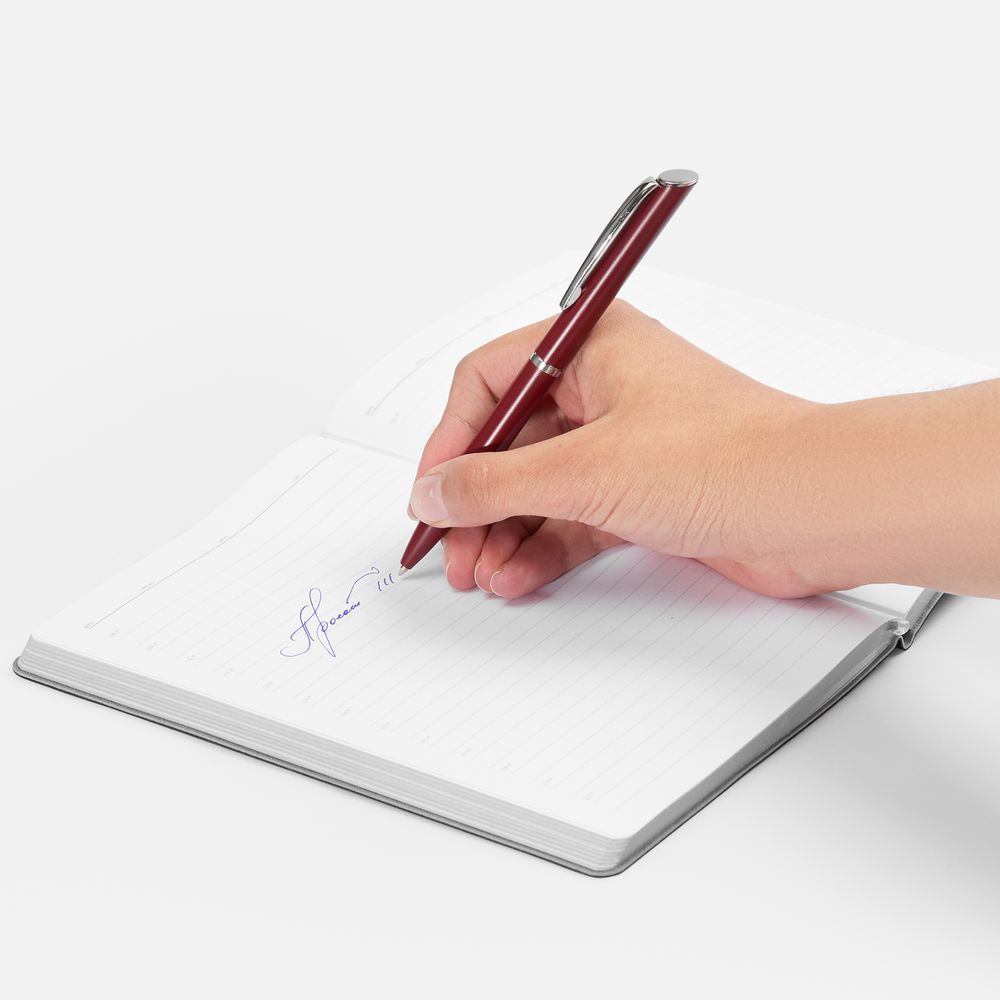 Ручка шариковая Ringa, красная-2