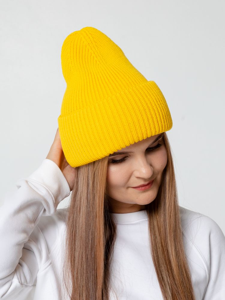 Шапка Flette, желтая-4