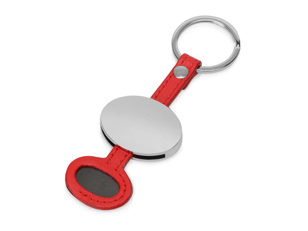 Брелок Авалон, красный/серебристый-1