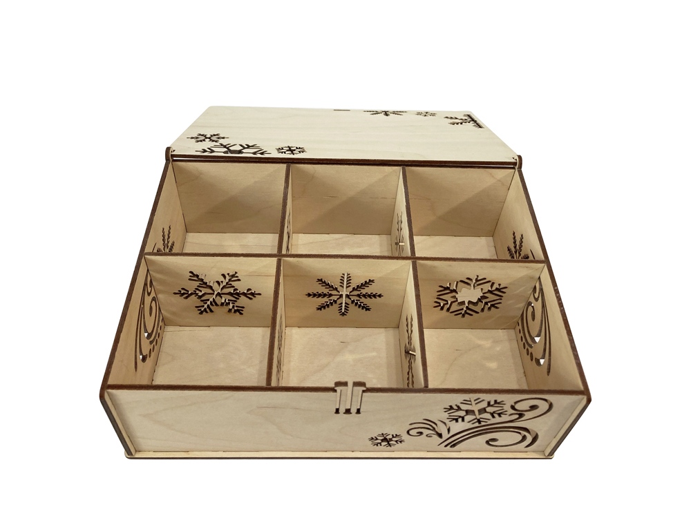 Набор новогодних шаров, 6 шт.-4