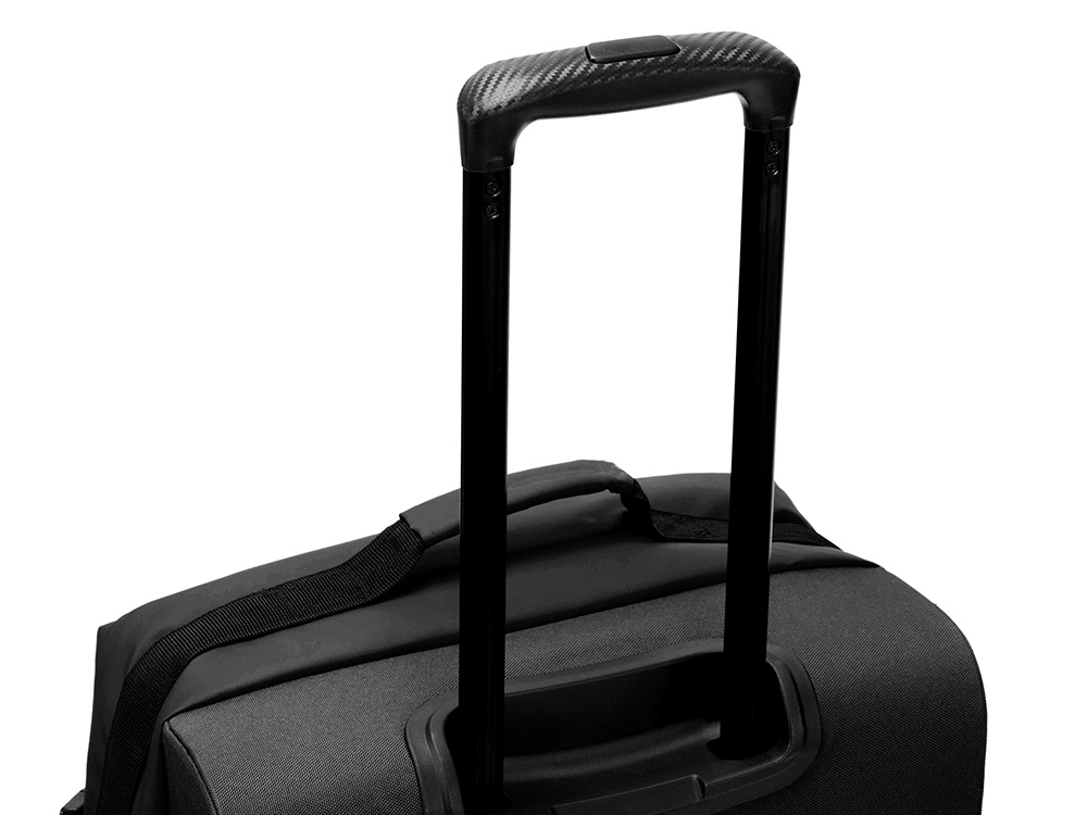 Сумка на колесах TORBER РИТМ, чёрный, полиэстер 900D с PU покрытием, 60 х 38 х 25,5 см, 57 л-3