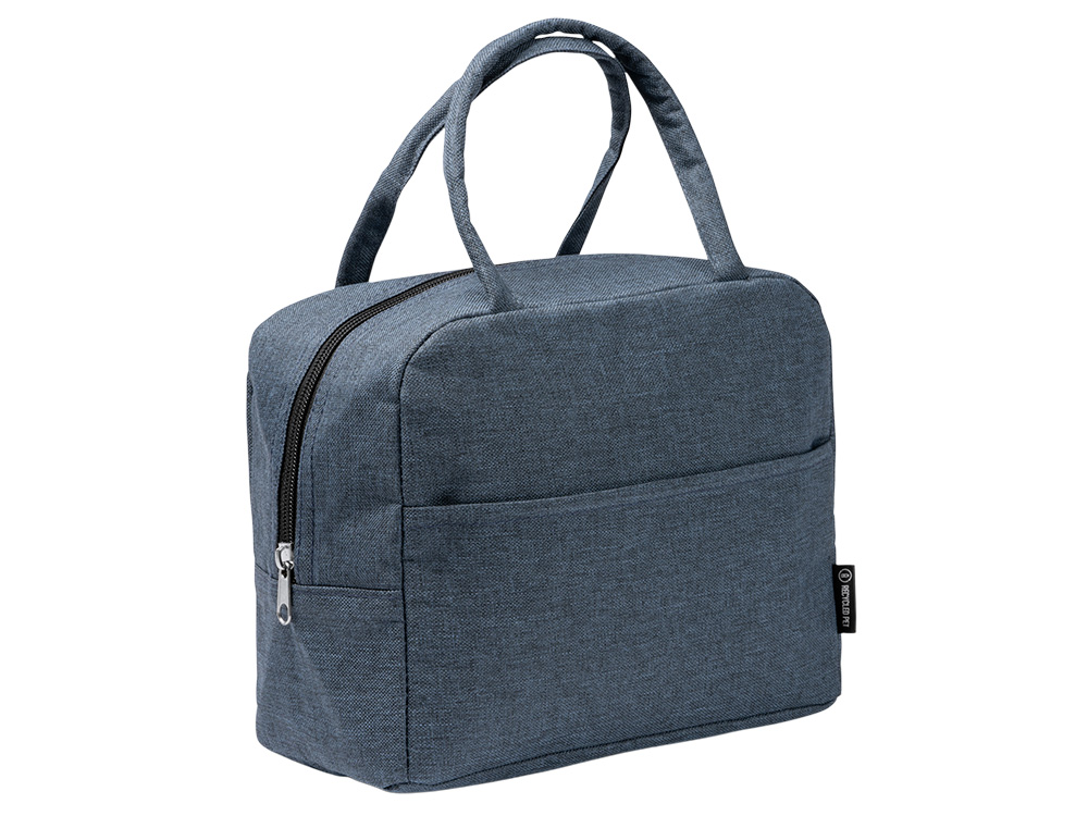 Сумка- холодильник из изотермического пластика Волт (WALT), деним-4