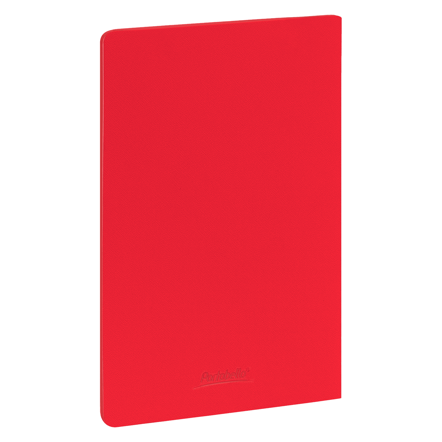 Блокнот Корса слим (Corsa slim), красный-6