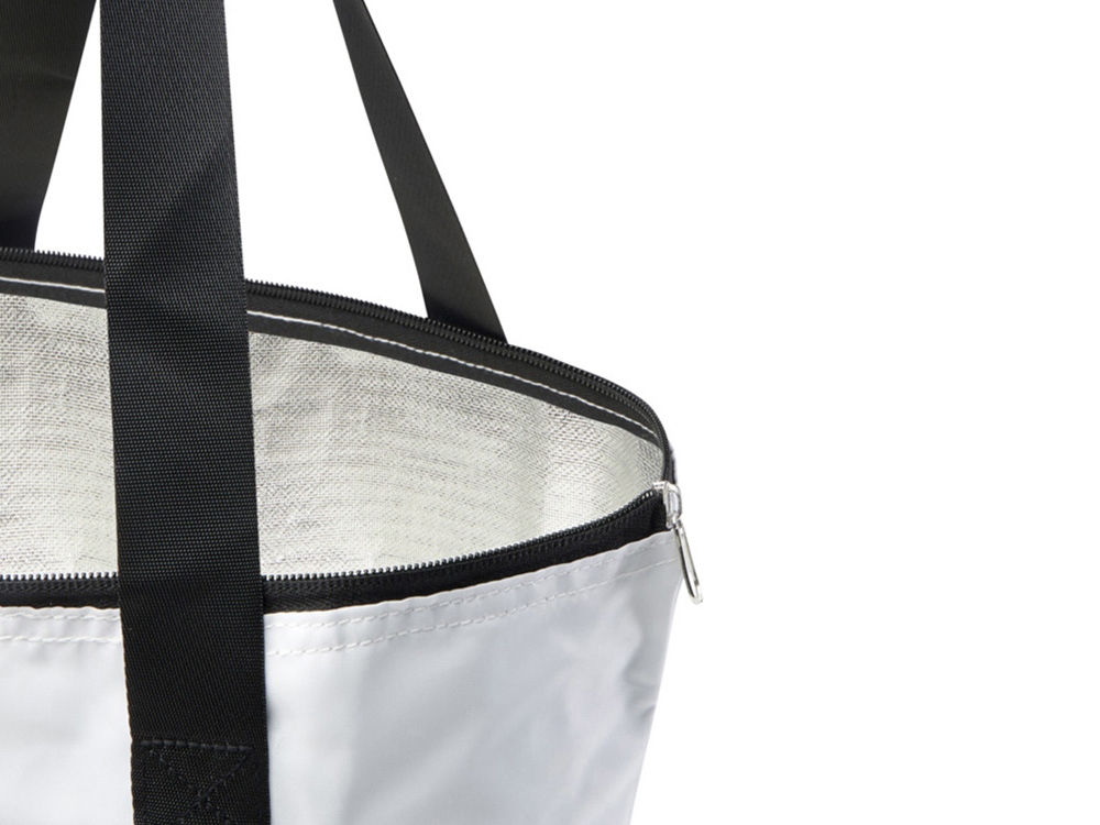 EcoFold Складная сумка-холодильник из RPET 15 л - Белый-3