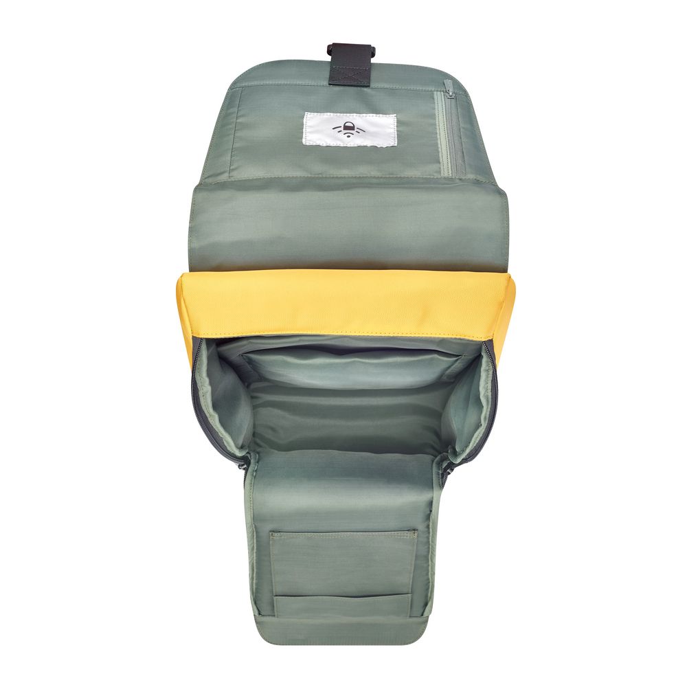 Рюкзак для ноутбука Securflap, желтый-5