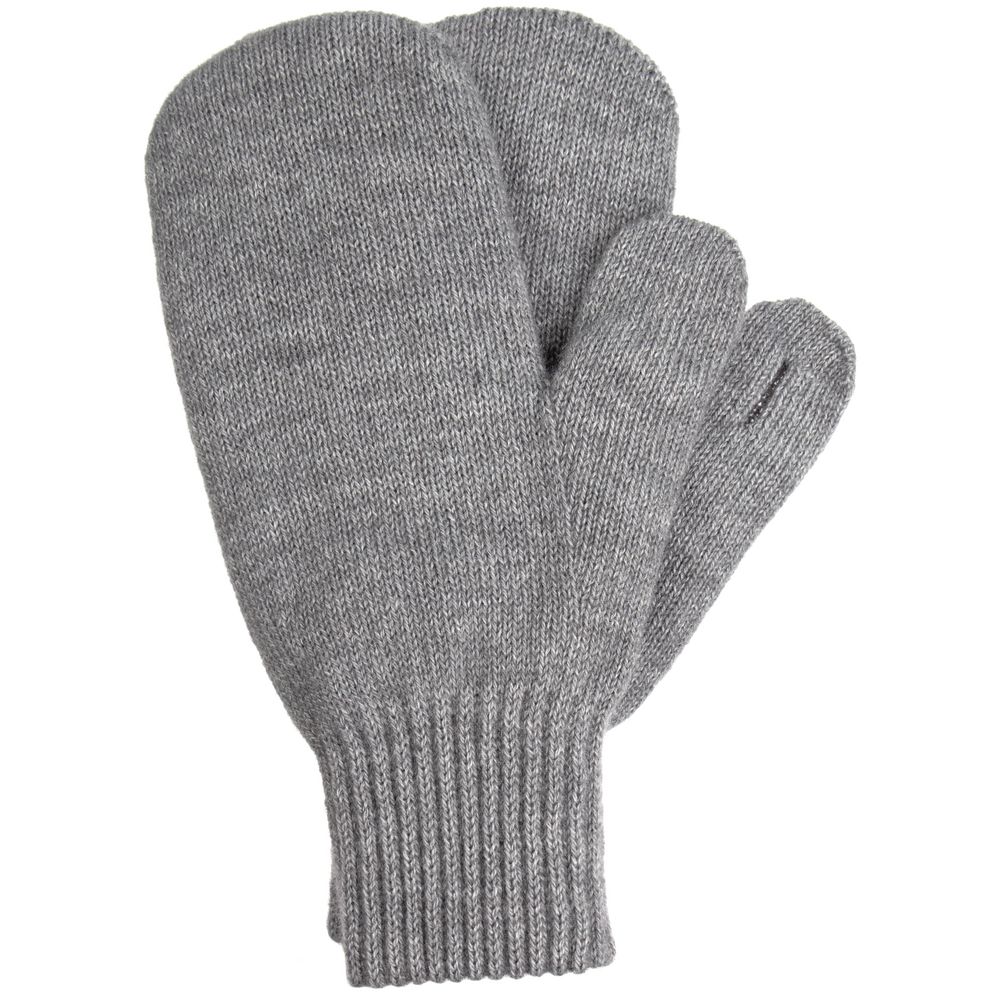 Варежки Capris, серый меланж-0