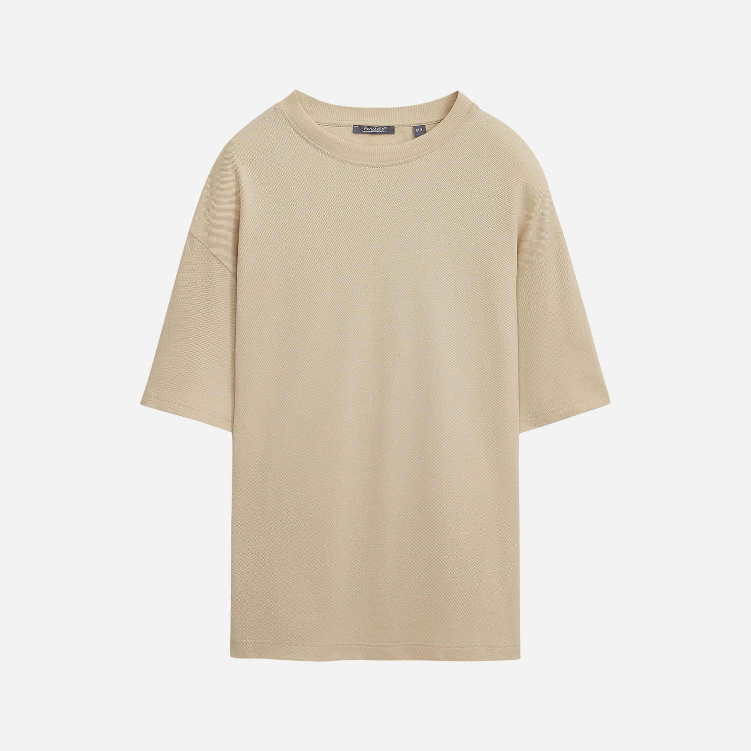 Футболка унисекс премиум AURA, бежевый-6