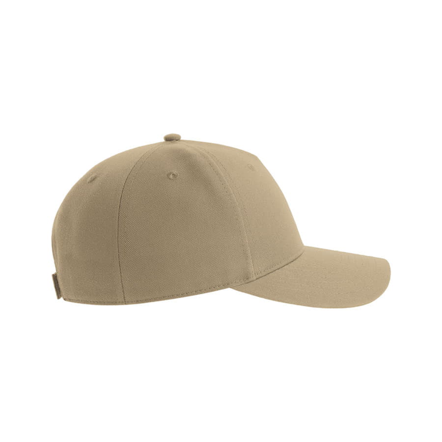 Бейсболка FIJI, 5 клиньев, застежка на липучке, хаки-2