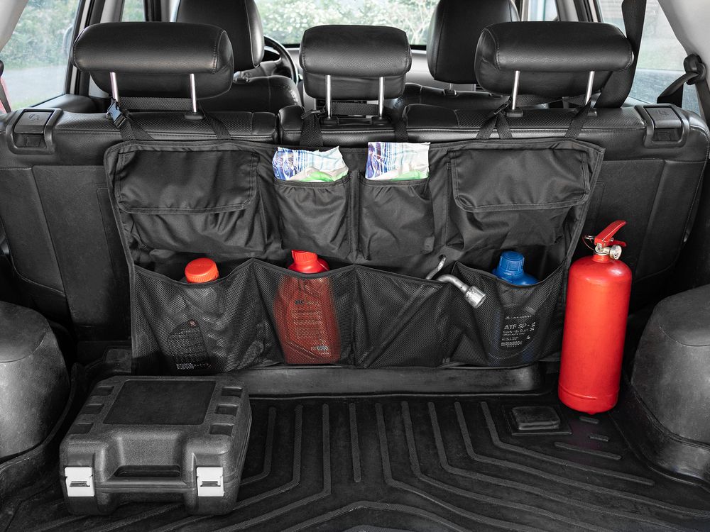 Органайзер в багажник автомобиля Ordinare, черный-3