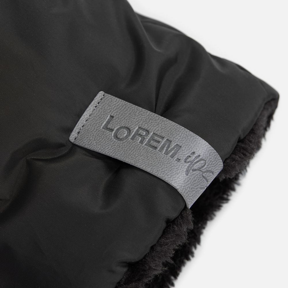 Варежки Warmshape, черные-5