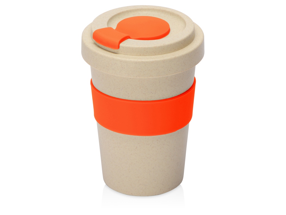 Стакан из пшеничного волокна Flava, оранжевый 021C-0