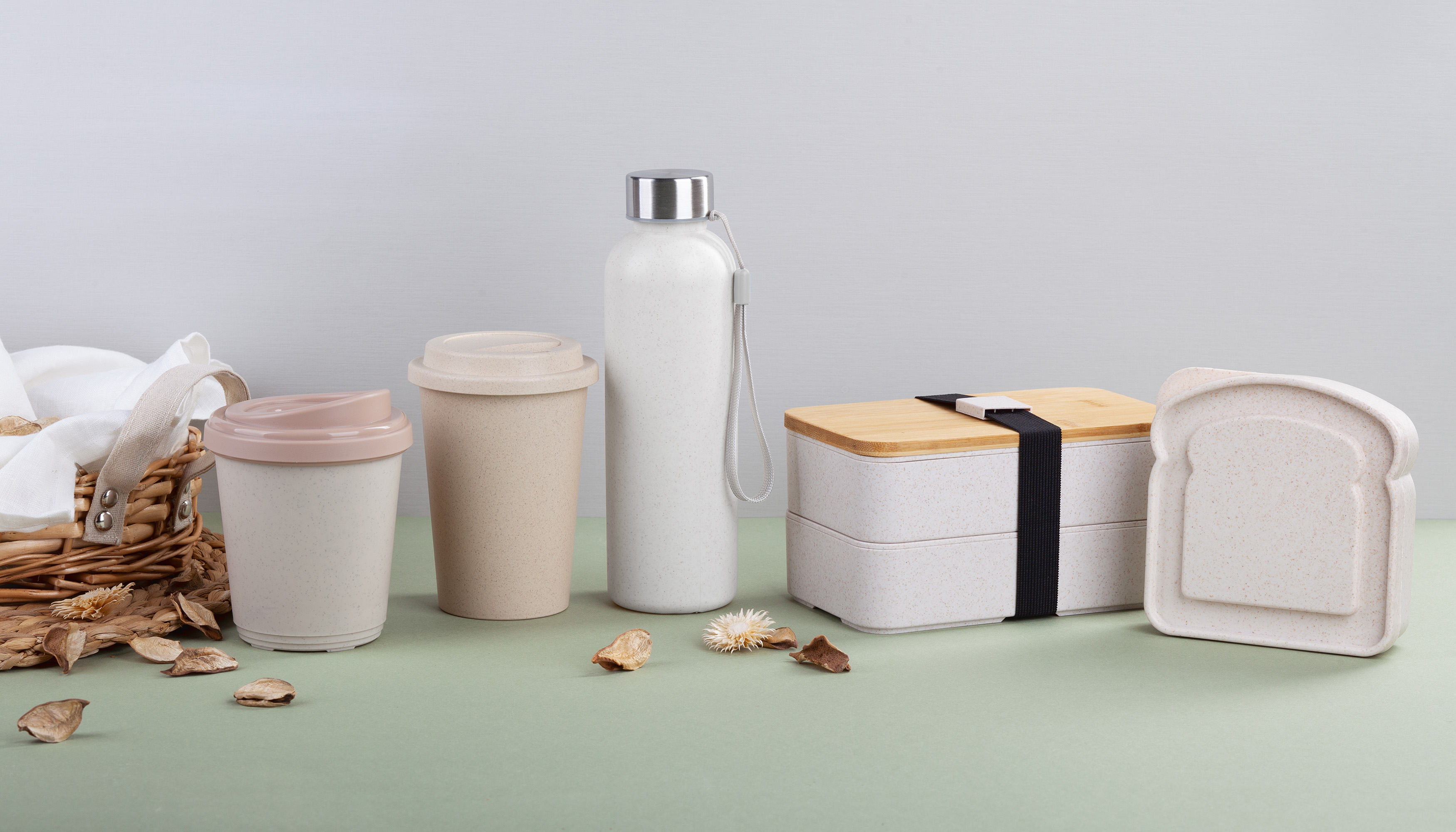 Бутылка для воды "Natural" 600 мл-7