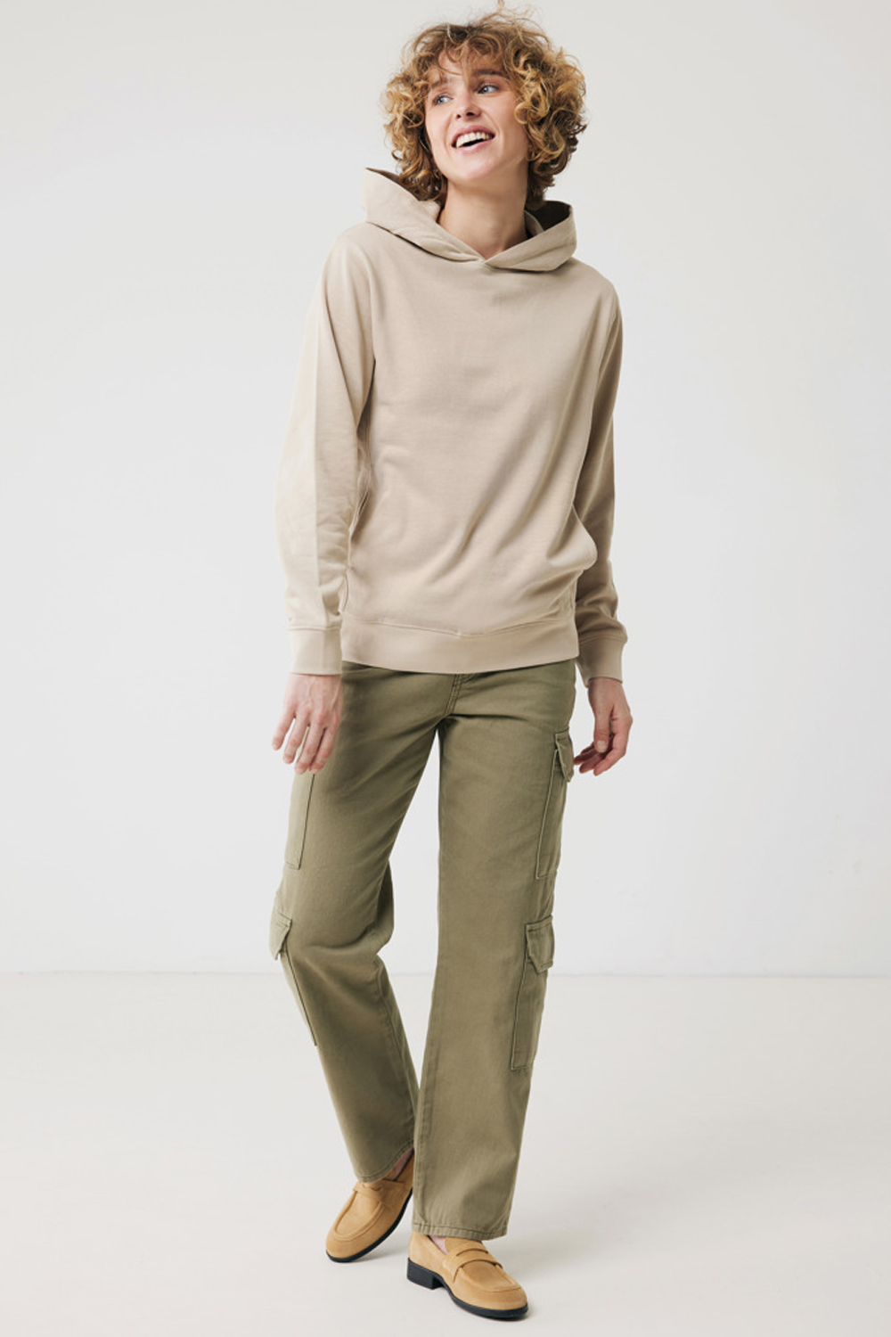 Худи Iqoniq Yengo из переработанного хлопка, унисекс, 280 г/м²-14