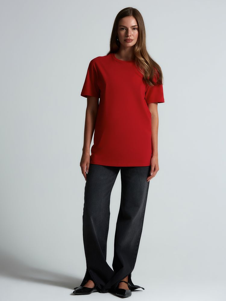 Футболка унисекс Streetwise, красная-3