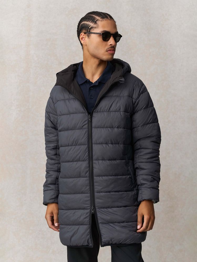 Куртка-парка унисекс Reverse, черная-8